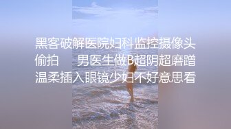 黑客破解医院妇科监控摄像头偷拍❤️男医生做B超阴超磨蹭温柔插入眼镜少妇不好意思看