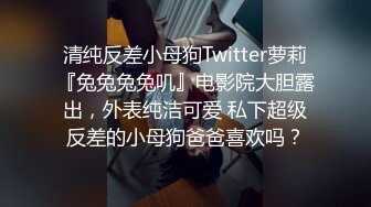 清纯反差小母狗Twitter萝莉『兔兔兔兔叽』电影院大胆露出，外表纯洁可爱 私下超级反差的小母狗爸爸喜欢吗？