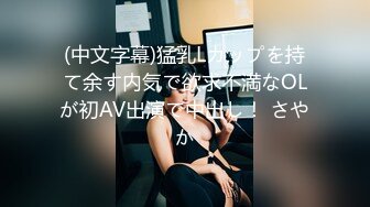 (中文字幕)猛乳Lカップを持て余す内気で欲求不満なOLが初AV出演で中出し！ さやか