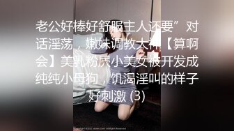 老公好棒好舒服主人还要”对话淫荡，嫩妹调教大神【算啊会】美乳粉屄小美女被开发成纯纯小母狗，饥渴淫叫的样子好刺激 (3)